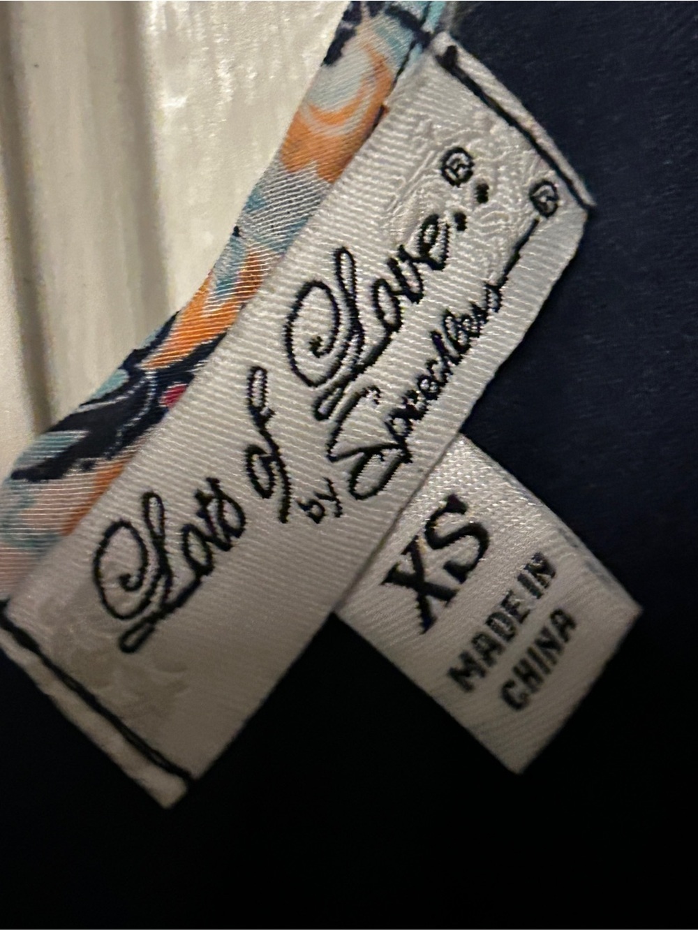 Sleeveless Tiered Casual Maxi Dress in Navy and Cream - Picture 4 of 4
